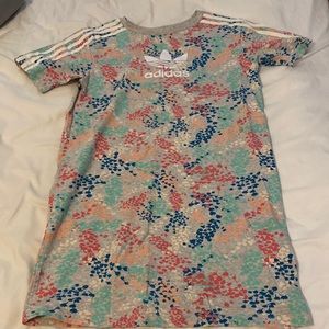 Girls Adidas t shirt dress
